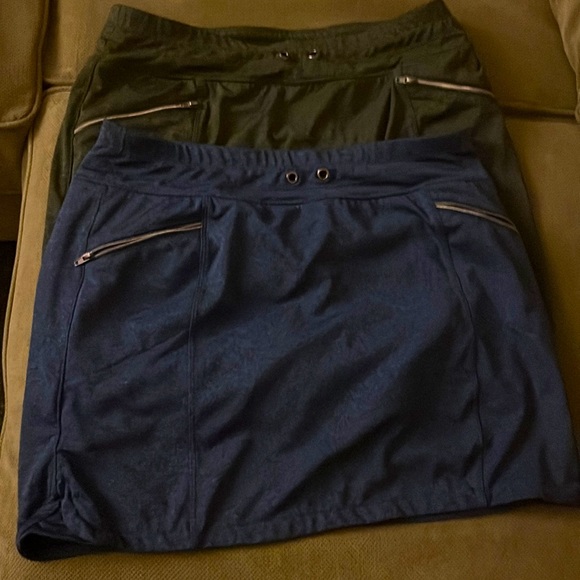 Bundle of blue and green skorts ❤️ - Picture 1 of 6